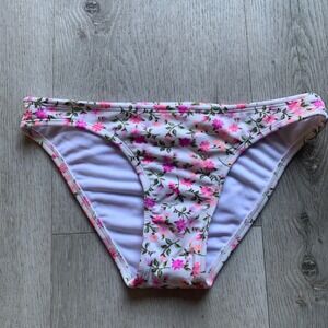 Xhilaration Womens Small Colorful Floral Print Bikini Bottom